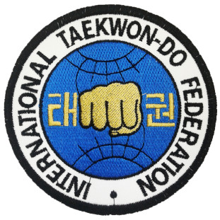 Bordado Federação Internacional de Taekwon-do 