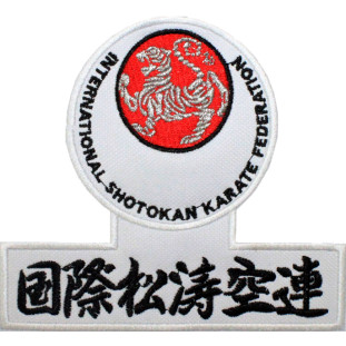 Bordado ISKF Logo e Kanji