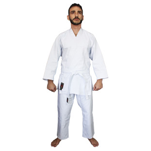 KIMONO DE AIKIDO REFORCADO BRANCO ADULTO