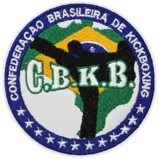 Bordado Confederação Brasileira de Kickboxing