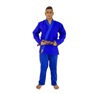 JIU JITSU TRANÇADO LIGHT AZUL ADULTO