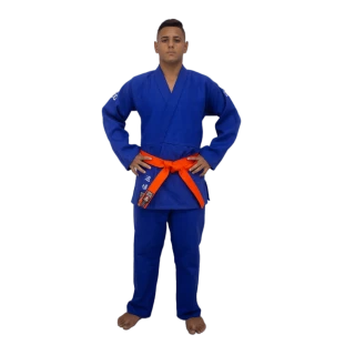 JUDO TRANÇADO OLÍMPICO AZUL ADULTO