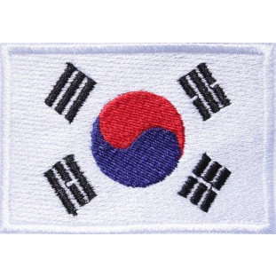 Bandeira Bordada Coreia do Sul