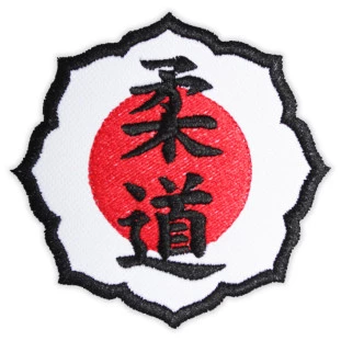 Bordado Flor Judo